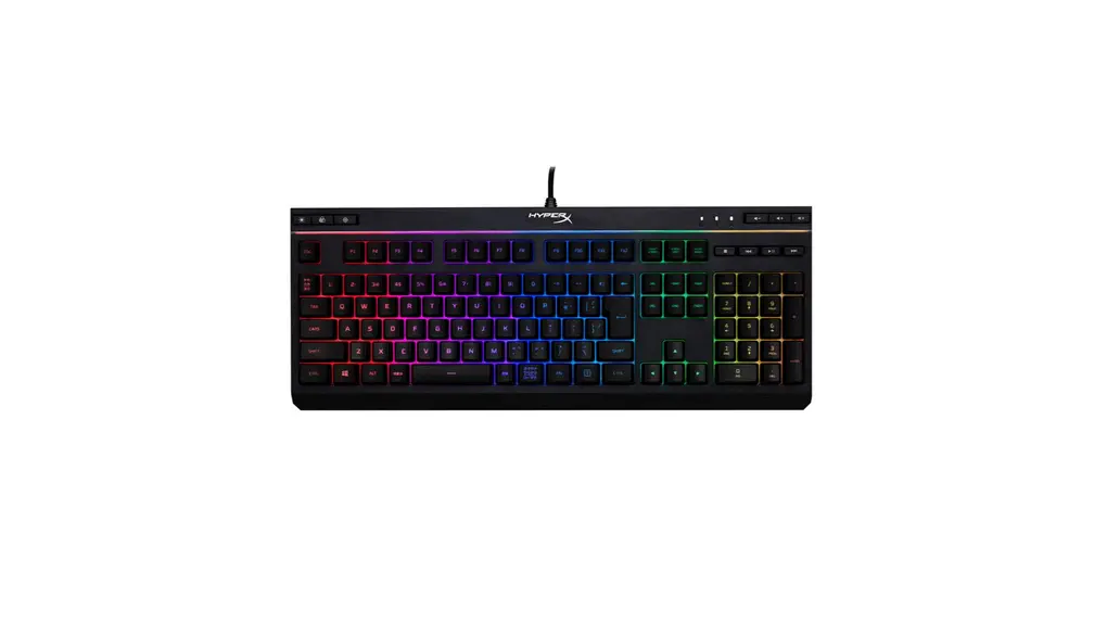 【日本語配列】HyperX Alloy Core RGB ゲーミングキーボード ゲーマー向け LEDバックライト 耐水性 2年保証 HX-KB5ME2-JP ( 4P4F5AJ#ABJ )