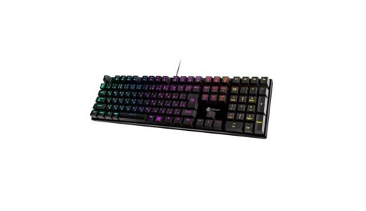 軽い打鍵がクセになる｜iClever G07 赤軸メカニカルキーボード 日本語配列フルサイズモデル