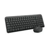 Logicool MK250GRd｜静かな作業環境をつくるワイヤレスキーボード＆マウスセット。テンキー付きなのにデスクが広くなる