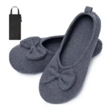 学校行事で慌てないための1足｜魔法小屋 携帯スリッパ レディース フォーマルスリッパ（収納ポーチ付き）