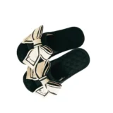 MANATAS リボン付きルームシューズ｜軽くて静かな履き心地。家時間がちょっと楽しくなる大人可愛い室内スリッパ