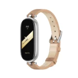 MIJOBS Xiaomi Mi Band 10/9/8対応 レザー交換バンド｜いつもの手首が、きれいめに整う小さな近道