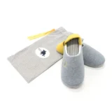 moz スリッパ袋付き L イエロー Y｜軽くてかわいい携帯ルームシューズ、バッグに忍ばせておきたい一足