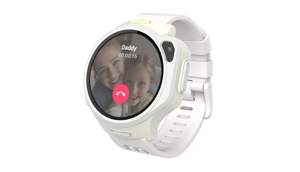 myFirst Fone R2 マイファーストフォン アールツー キッズ携帯 キッズウォッチ GPS追跡 ビデオ通話 4G LTE スマートウォッチ 1.3インチAMOLED 薄型 広角レンズ500万画素 IP68防水防塵 48時間待機 耐衝撃設計 (クリームホワイト)