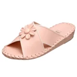 Pansy（パンジー）9370J パンジールームシューズ｜手編み×フットベッドで足がほっとする日本製室内履き