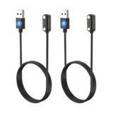 予備ケーブルの不安、これで解決｜Qosea スマートウォッチ充電ケーブル 2.84mm A+Bタイプ2本セット