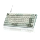 【Amazon.co.jp限定】RK ROYAL KLUDGE R75 メカニカルキーボード｜コトコト心地いい打鍵音とボリュームノブが楽しい75％コンパクトモデル