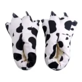 RONGUI キッズ用もこもこルームシューズ｜冬のフローリングでも足元ぬくぬく！かわいいアニマル室内スリッパ