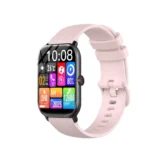 SHANCHI KW105-G01対応シリコン交換バンド｜通気グリッドデザインでスマートウォッチの着け心地が変わる22mmベルト