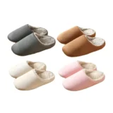 家族も来客もこれで安心｜tuzuru 暖かいルームシューズ4足セットで冬の足元がぬくぬく快適