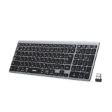 UGREEN ワイヤレスキーボード（Bluetooth＆2.4G）レビュー｜3台同時切替で作業が止まらない、USB-C充電の薄型フルキーボード