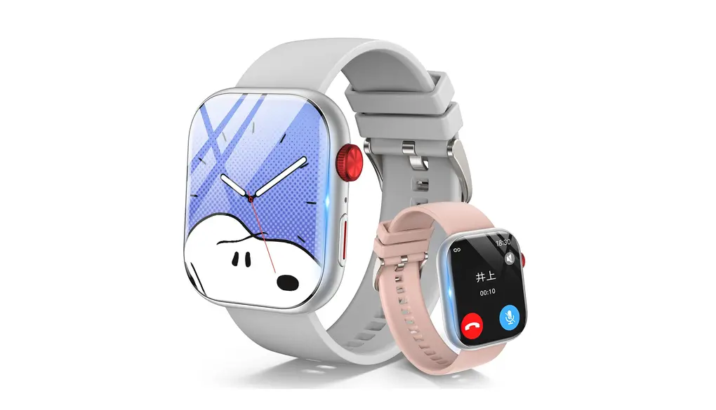 【Amazon.co.jp限定】スマートウォッチ【2025年新登場】2.01インチ大画面 Bluetooth通話機能付き IP67防水 長持ちバッテリー 多機能スポーツウォッチ iPhone/Android対応 LINE/SMS通知 音楽制御 DIY文字盤 日本語説明書（シルバー）