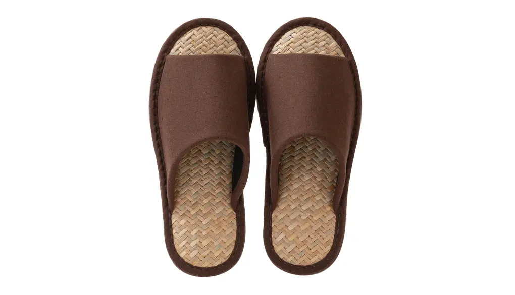 [zenHome] マライ草スリッパ 【天然素材・馬蘭草 選べる3サイズ/4カラー】 涼しい 蒸れない 綿麻 前開き 静音 夏 室内履き 男女兼用