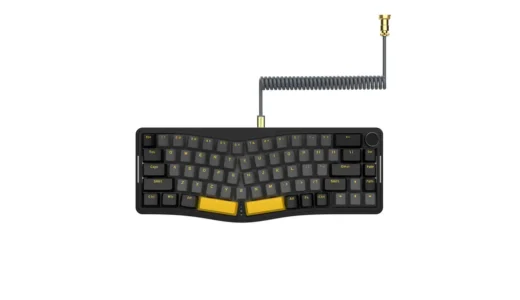 ATTACK SHARK AKS068 Alice配列メカニカルキーボード｜VIA対応＆ホットスワップで“自分好み”に育てる65％キーボード