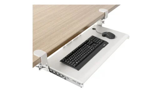 デスクの狭さに限界？AX WABERキーボードトレイで作業空間を取り戻す