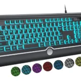 大きな文字で迷わないキーボード｜BERGUF GK103 バックライト付きUSB有線キーボードでタイピングがぐっと快適に