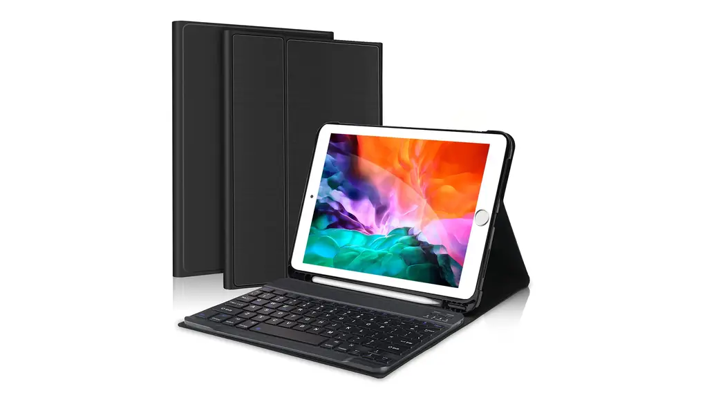 [2026年昇級版] iPad 第9世代 キーボード ケース 10.2インチ 第8世代 第7世代 キーボ ード 耐衝撃ワイヤレス bluetooth キーボード iPad Air3/Pro 10.5 脱着式 多角度調整 オートスリープ機能付き Pencil収納