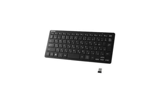 デスクが一気に広くなる｜バッファロー BSKBW355BK コンパクトワイヤレスキーボードがちょうどいい理由
