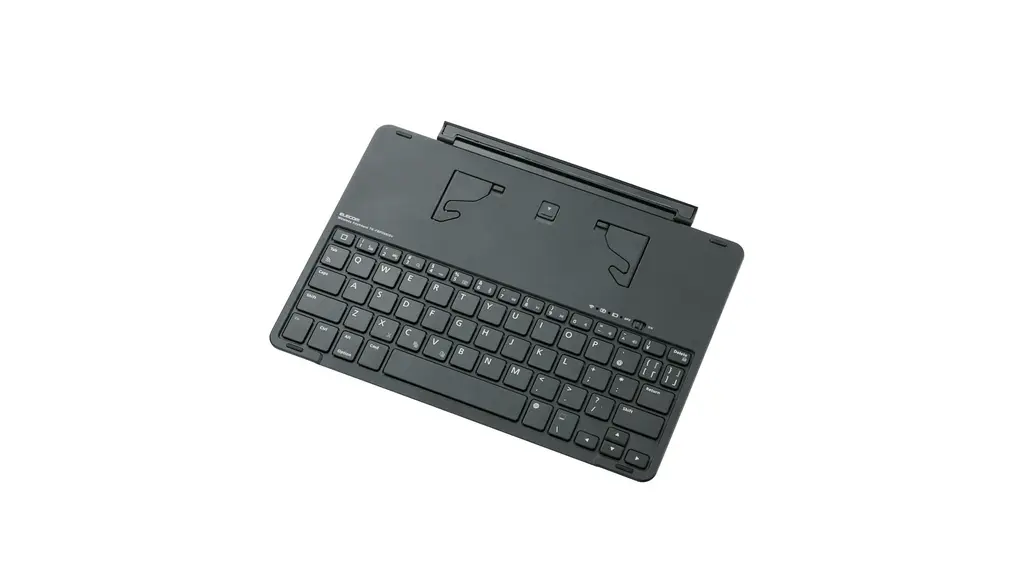 エレコム キーボード Bluetooth iPad9.7用 磁石フラップ型 オートスリープ対応 スタンド付 シルバー TK-FBP068ISV4