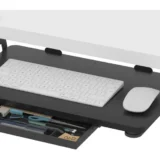 ETHUキーボードトレイで解決｜狭いデスクに余白を生む後付け収納