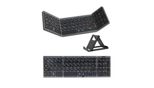 外でも仕事がはかどる相棒！EWINSKY 折りたたみBluetoothキーボード｜テンキー付きで“ちゃんと打てる”安心感