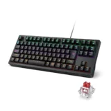 iClever G06 メカニカルキーボード（赤軸）レビュー｜テンキーレスでデスク激変、打っていて気持ちいい軽快キーボード