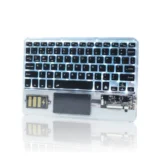 3台同時切替で作業激変！LAETSMY透明Bluetoothキーボードの実力とは？