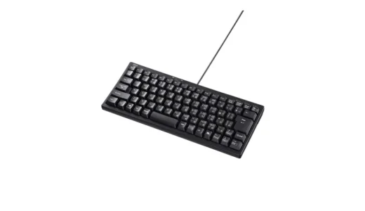 マウスが近いだけで作業が変わる｜サンワサプライ SKB-KG3UH2BK コンパクトUSBハブ付きキーボード