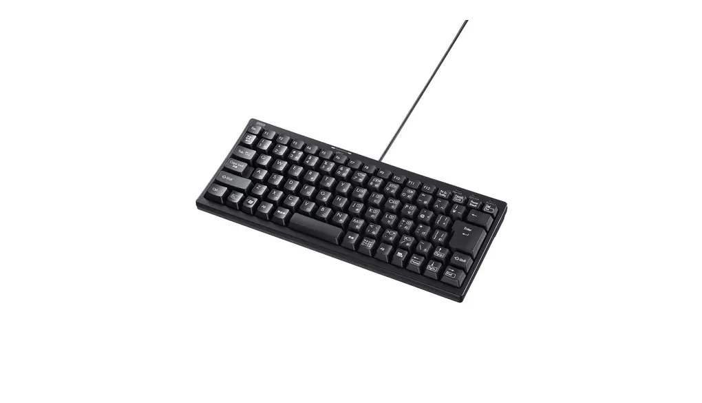 サンワサプライ USBハブ付コンパクトキーボード SKB-KG3UH2BK ブラック テンキーなし