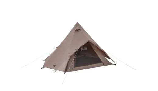 Coleman ティピー/STでキャンプが軽くなる？広くて張りやすいワンポールテント