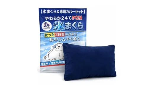 寝苦しい夜が変わる？Genki Ice氷枕のやさしい冷たさが心地よかった
