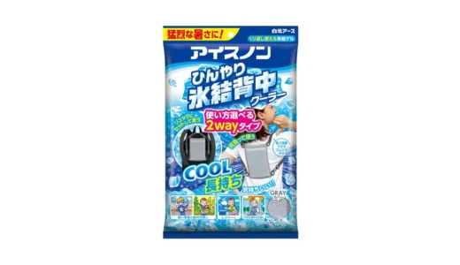 アイスノン背中クーラーで夏のリュック通勤が変わる？