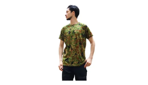 自衛隊グッズ陸自迷彩Tシャツ｜夏に頼れる冷感クール素材