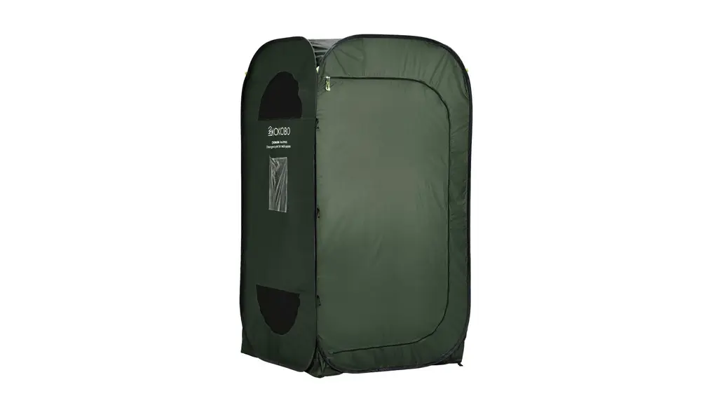 キングジム 防災用品 防災テント プライバシー保護 カーキ