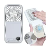 LaFuture 冷却プレート付きハンディファン｜夏の外歩きが少しラクになる5way扇風機