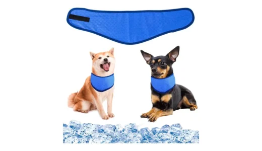 LJJDBZYD犬用クールバンダナ｜夏散歩の暑さ対策に欲しい1枚