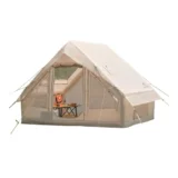 Mountainhiker エアテントは設営がラク？3〜4人キャンプの頼れる一張り