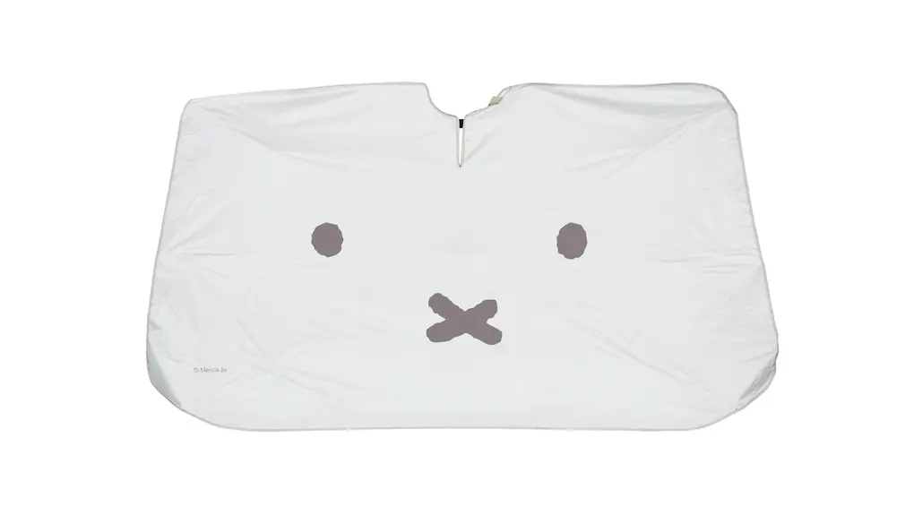 【 miffy ミッフィー 】傘サンシェード (ミッキーフェイス) 車用 サンシェード 傘式 フロントガラス 折りたたみ UVカット 車中泊 日よけ コンパクト 軽量 車用サンシェード