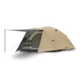 【家族も大満足！】PYKES PEAK 3m×3m大型ドームテント｜キャノピーポール付きで快適キャンプ体験