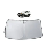 RUIYAランクル70専用サンシェード｜夏の車内がラクになる一枚
