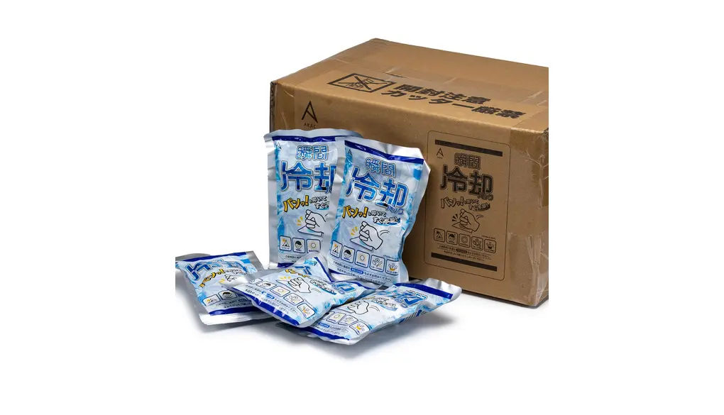 【まとめ買い100個セット】TANOZ AKAC 瞬間冷却パック 瞬間冷却剤 保冷剤 冷却 叩く スポーツ 熱中症対策 夏 クール (100)