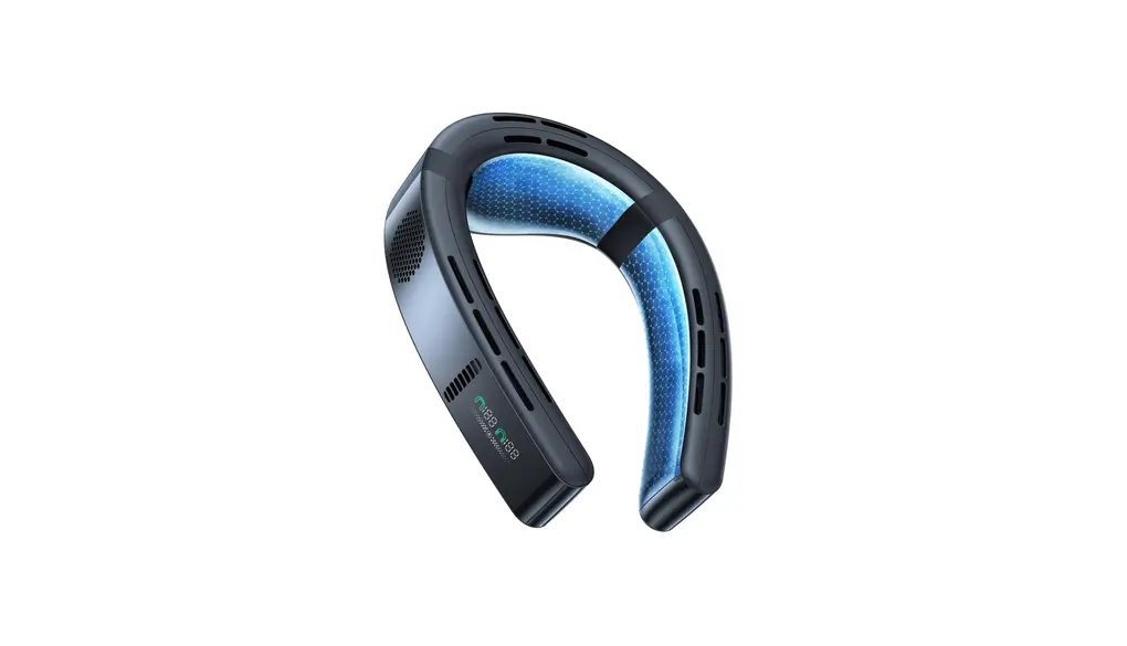 【2025モデル・最強冷感ネッククーラー】TORRAS COOLIFY Cyber ネッククーラー 冷却プレート 首掛け扇風機 ネックファン ペルチェ 首掛けファン AI搭載 熱中症対策 携帯扇風機 冬夏兼用 プレゼント 6000mAh 軽量 羽根なし 扇風機 ブラック