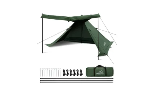 wolfyok outdoorsワンポールTCテント｜ソロキャンプの居場所が変わる